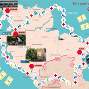 Brettplanspiel Veolia Verkehr